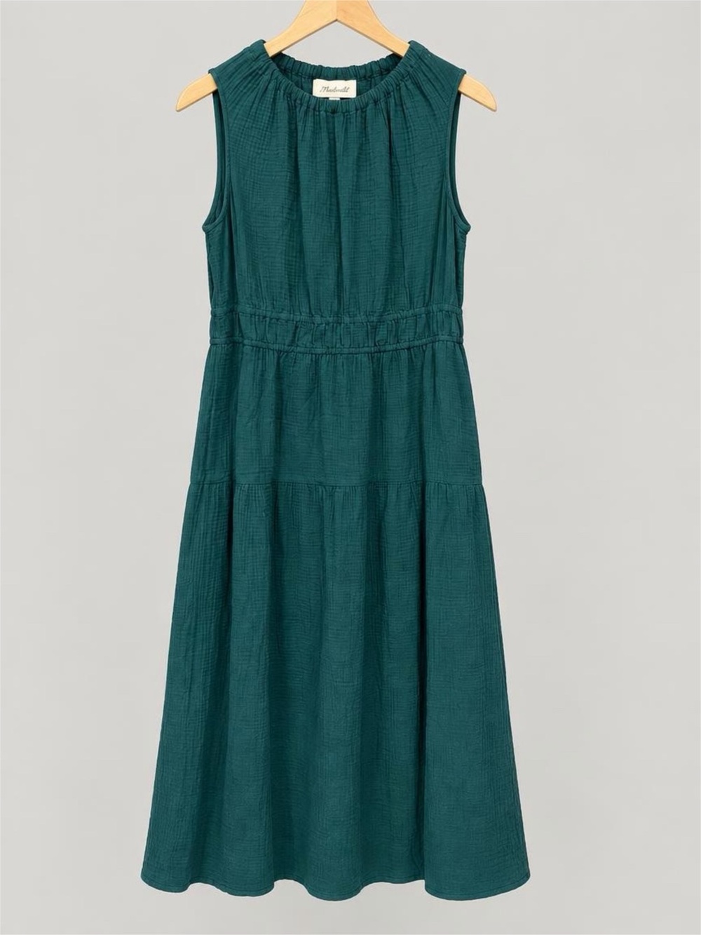 Universal Thread Teal Sleeveless Tiered Dress - XL